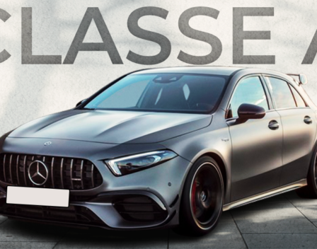 Mercedes Classe A AMG, voiture de sport haut de gamme, design élégant, luxe et performance